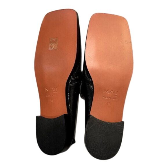 Manu Atelier The Tap Chain Loafers in Black - Picture 8 of 9